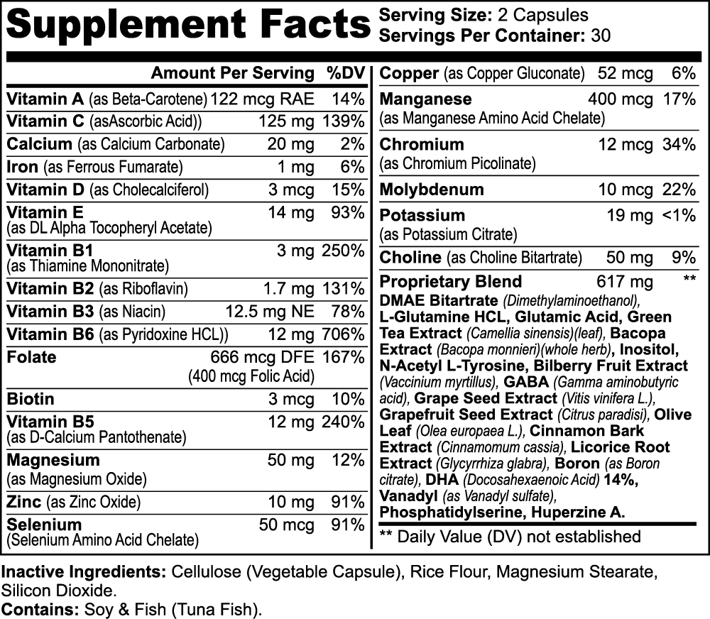 Sirius Focus Nootropic